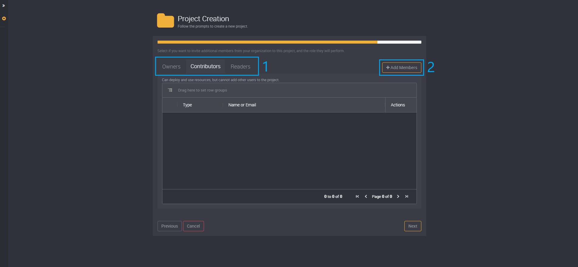 Add users to a role
