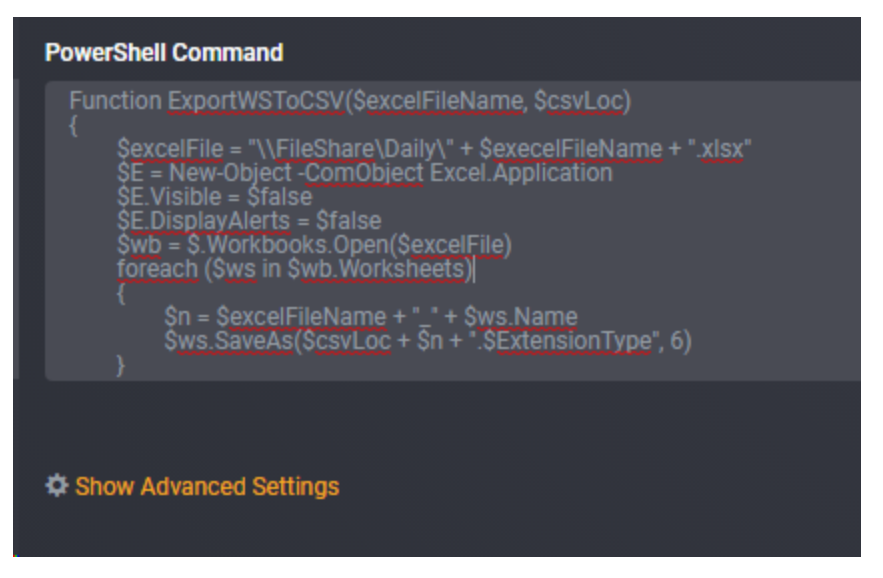 PowerShell command