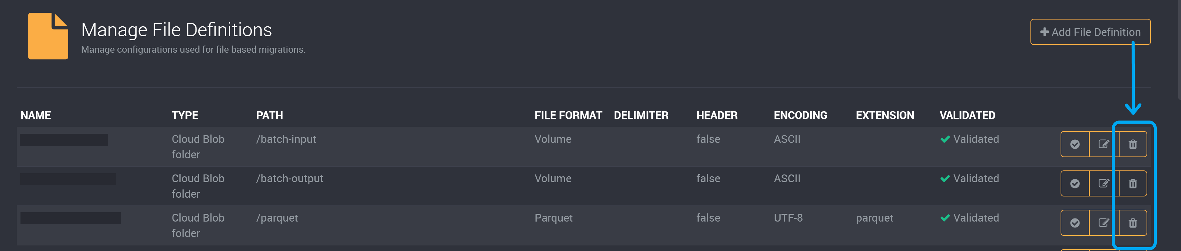Delete file definition