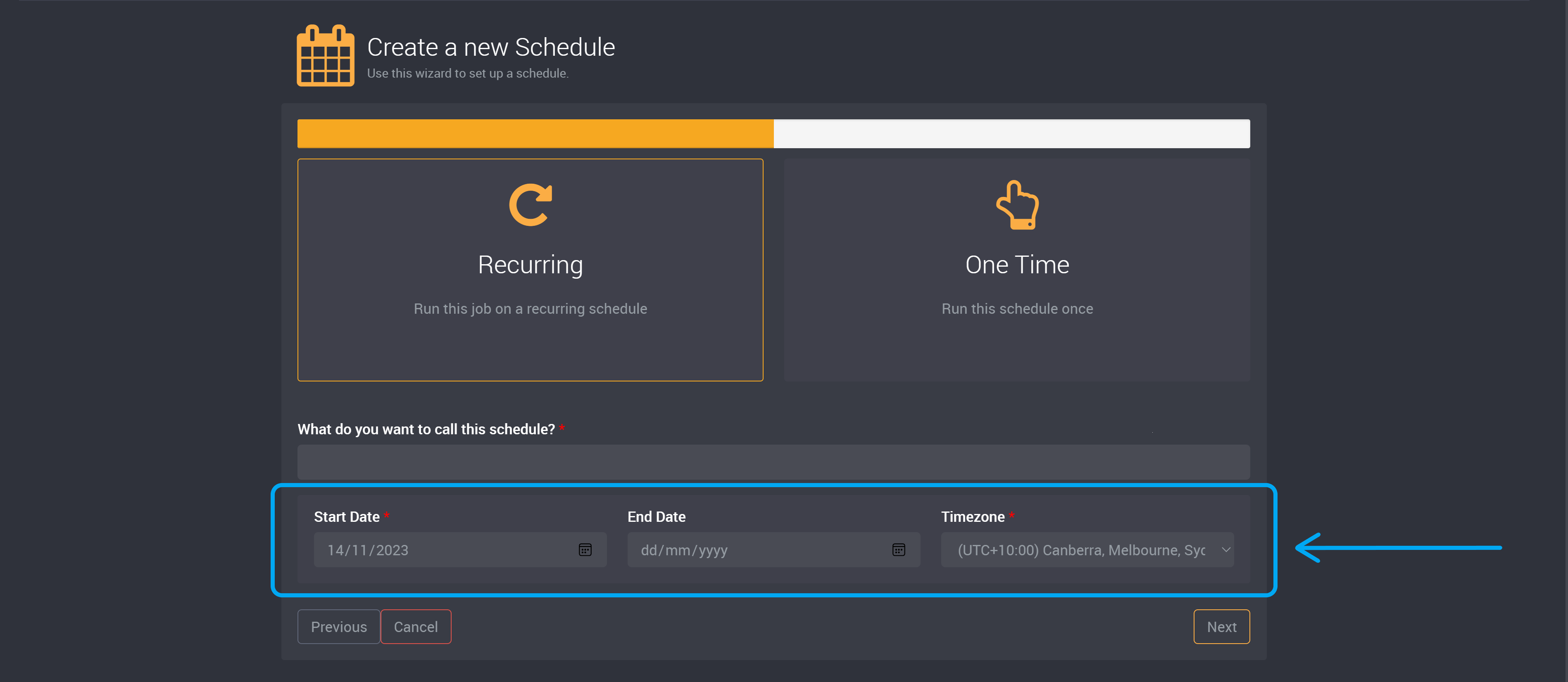 First steps - dates, timezone