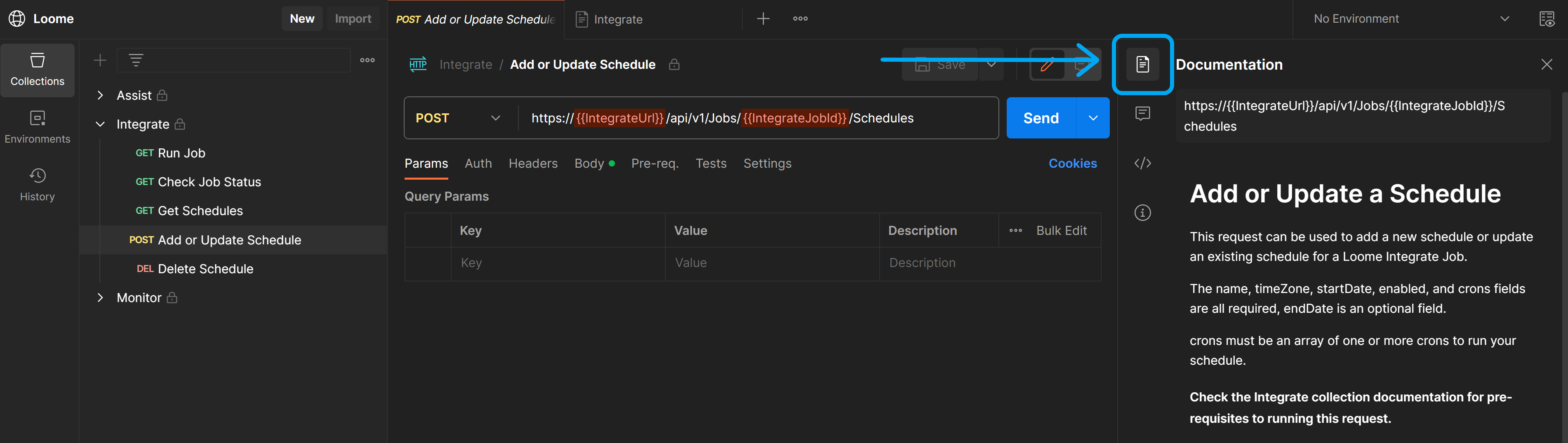 API docs