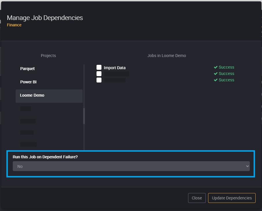 Dependent Failure Option