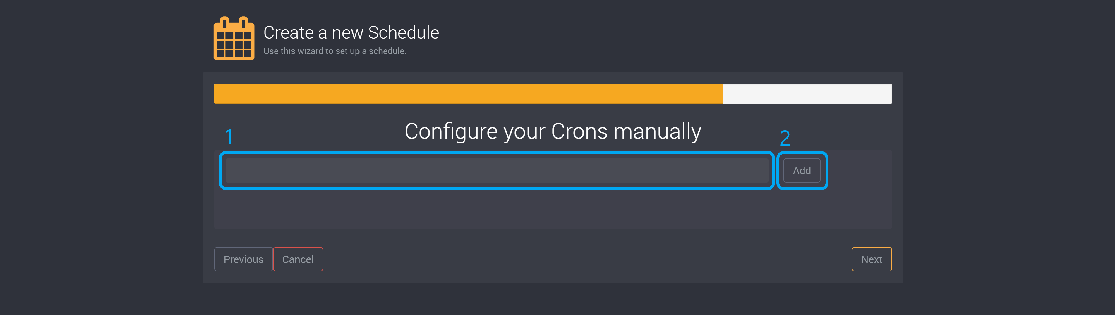 Added cron