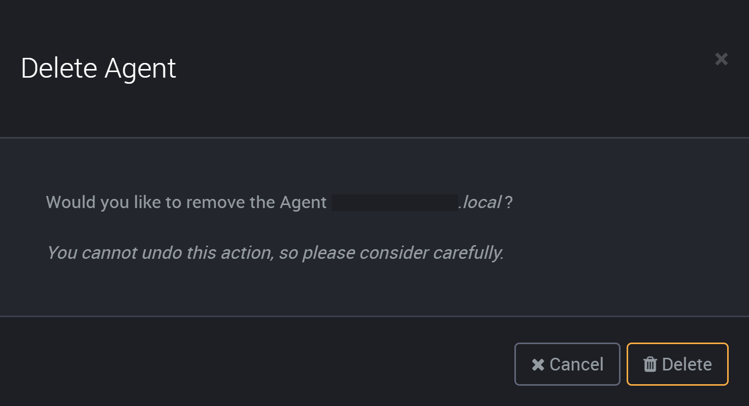 remove agent