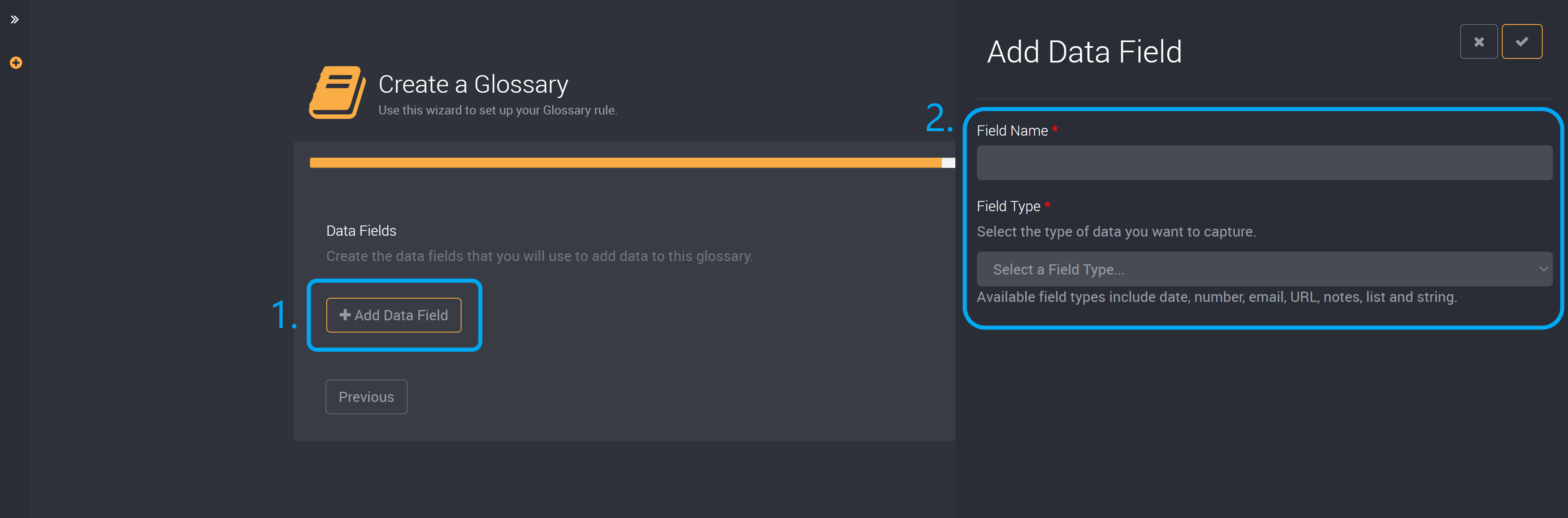 Add a data field