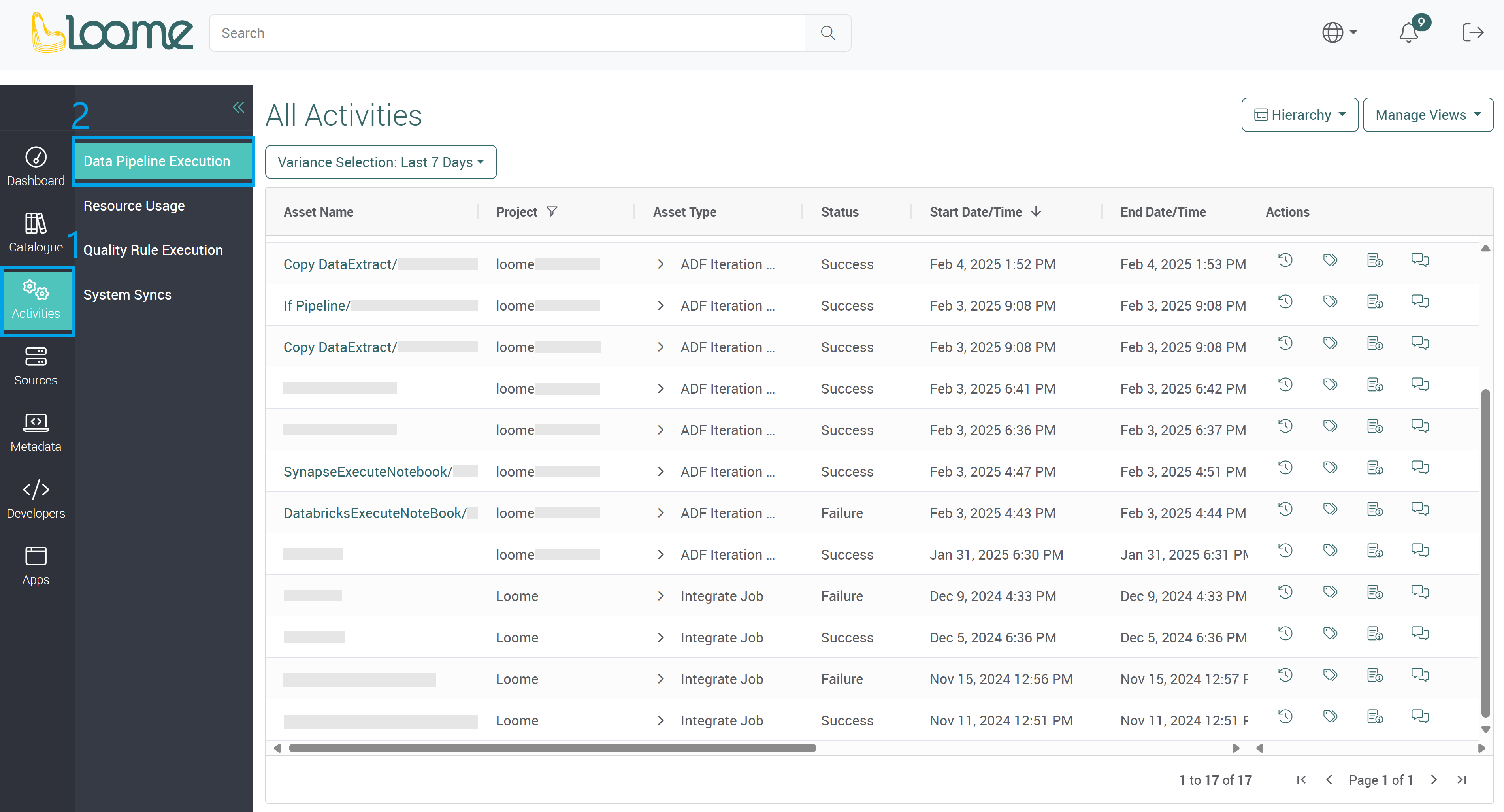 data pipeline page