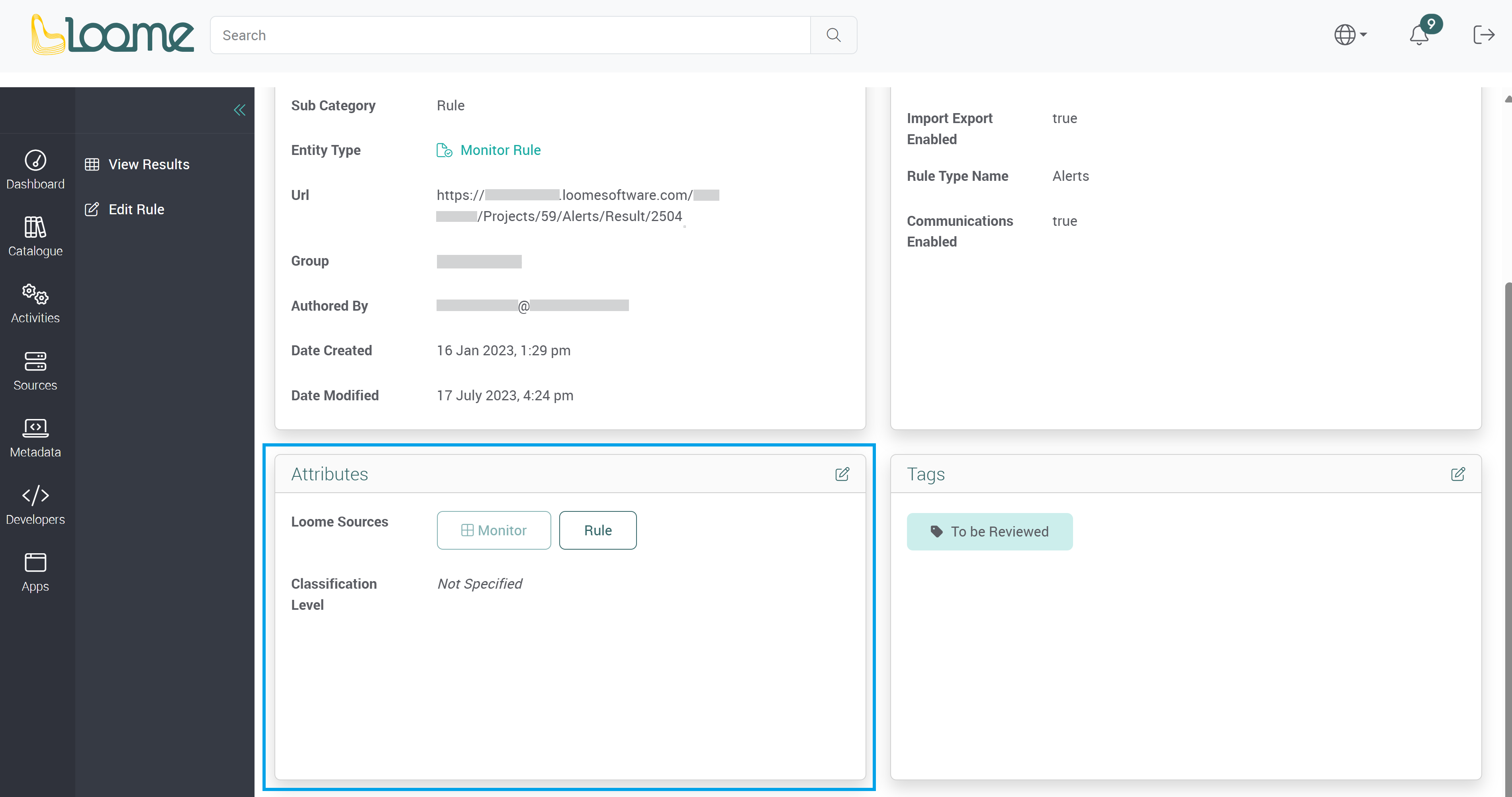 Manage asset Information