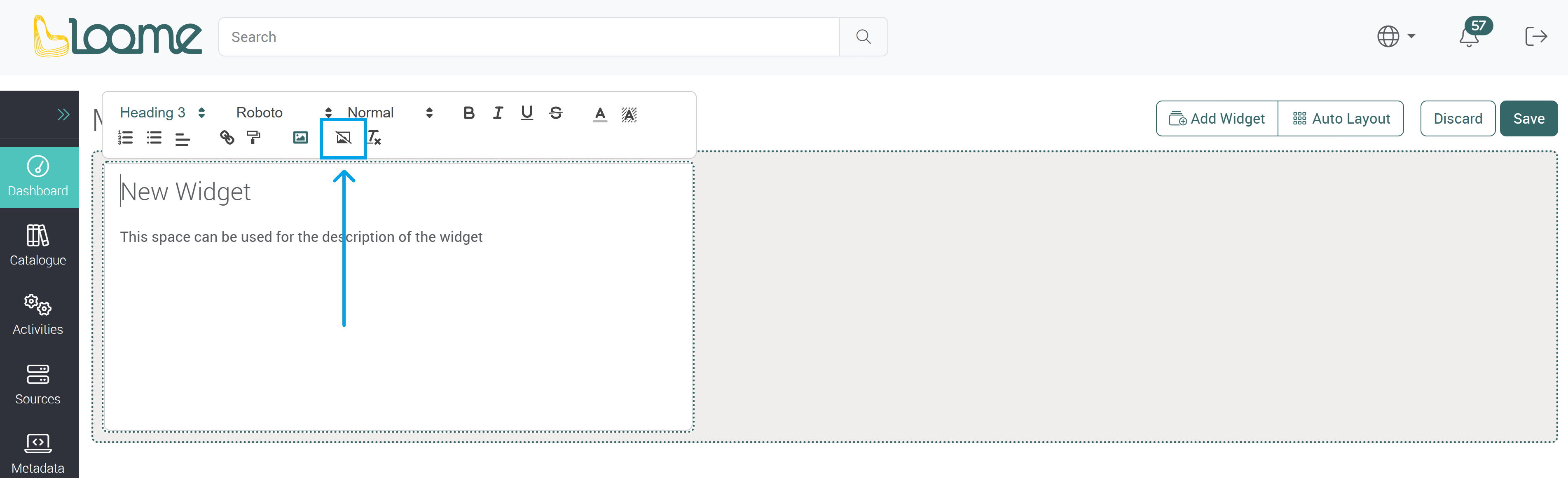 Remove a background image from a widget