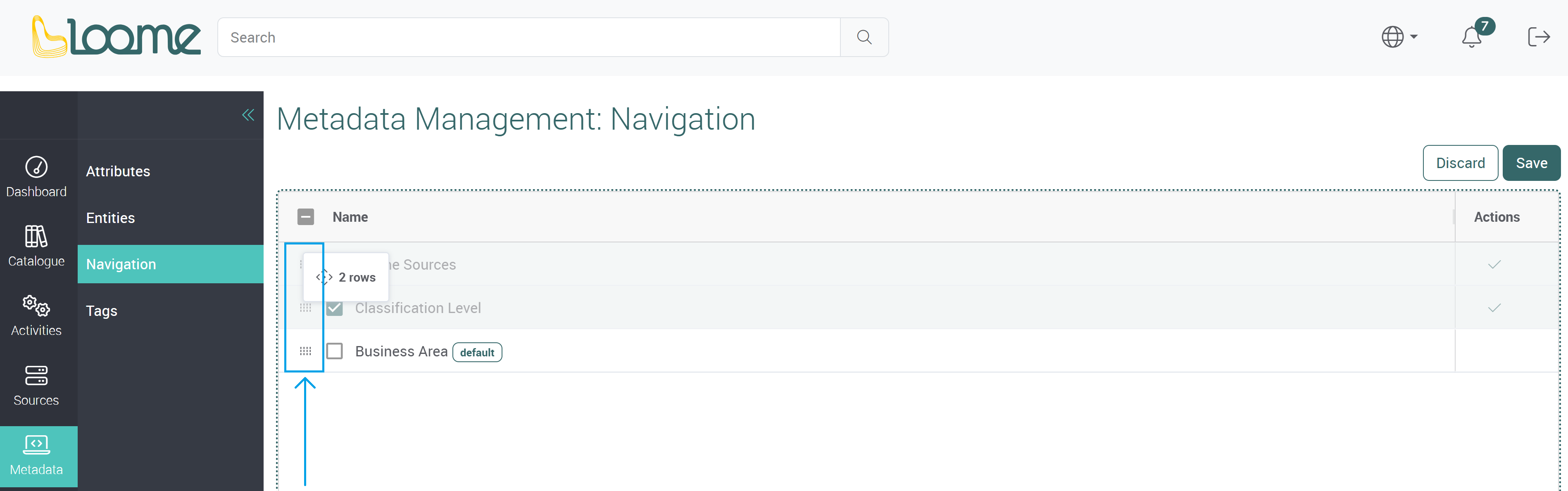 Move navigation order