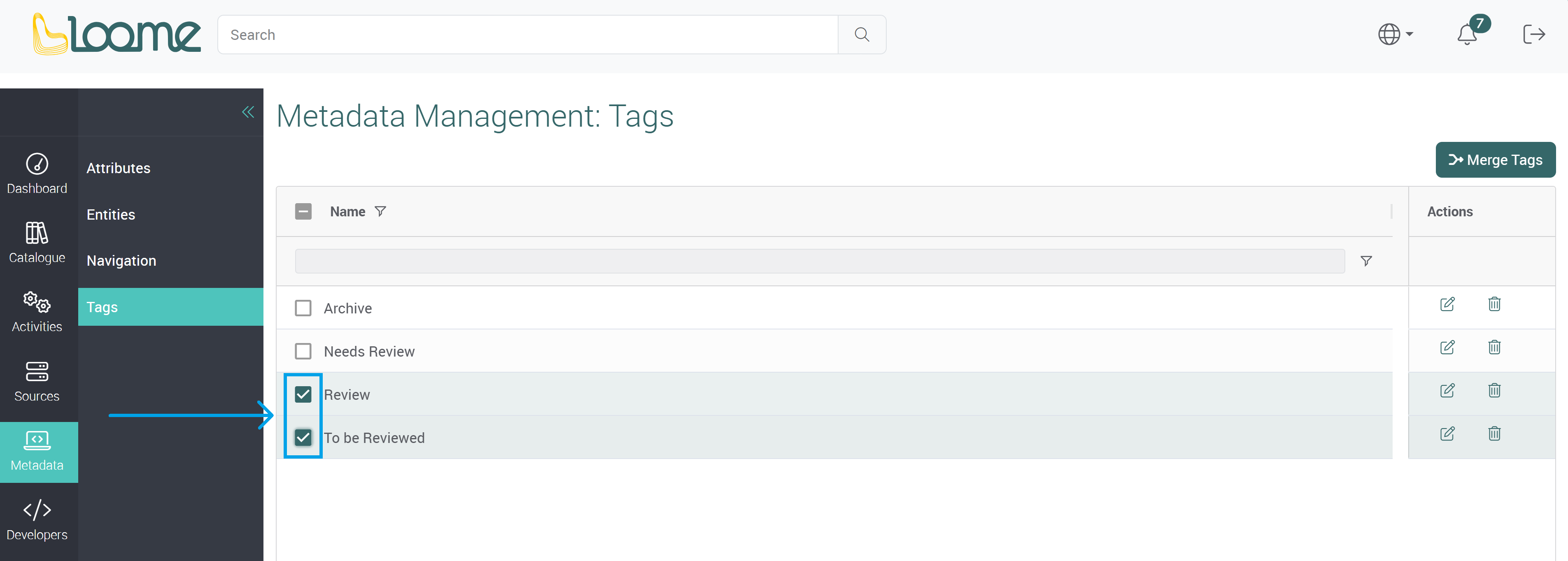 Merge tags