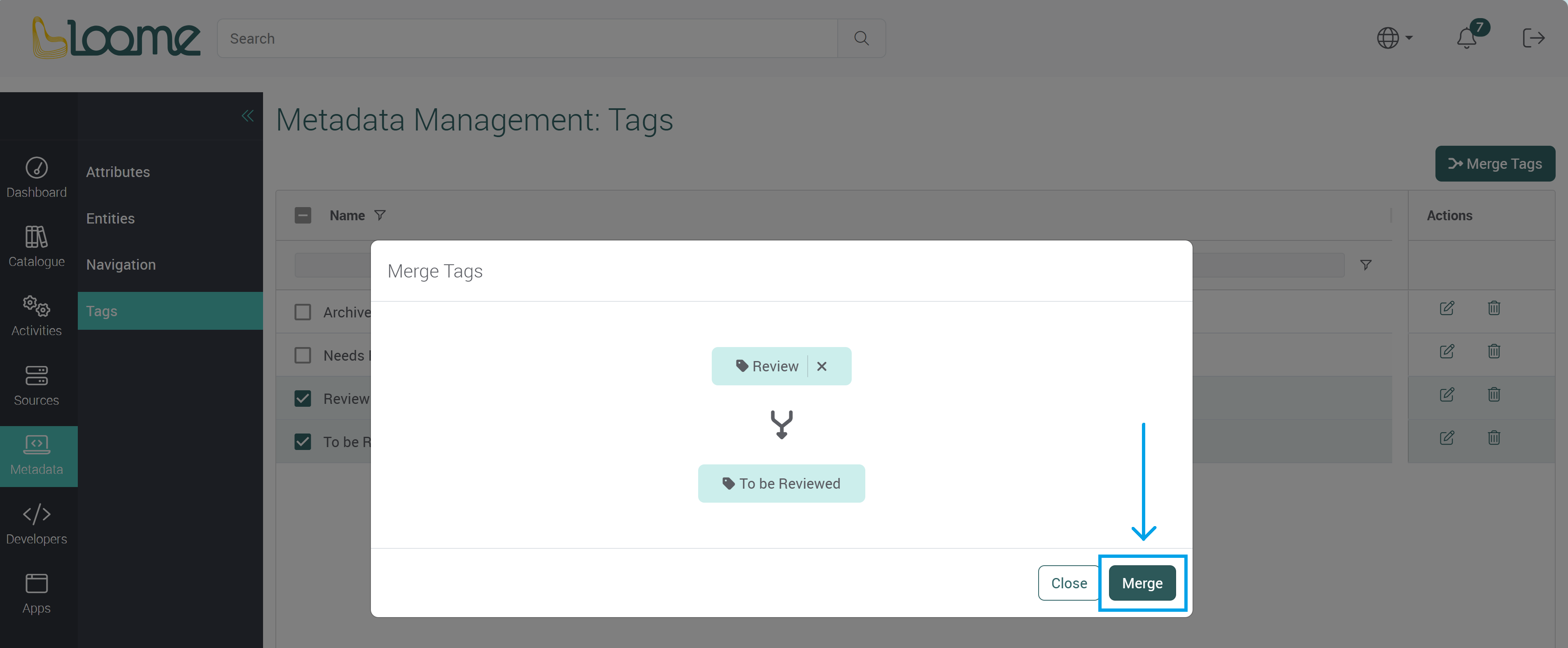 Merge tags