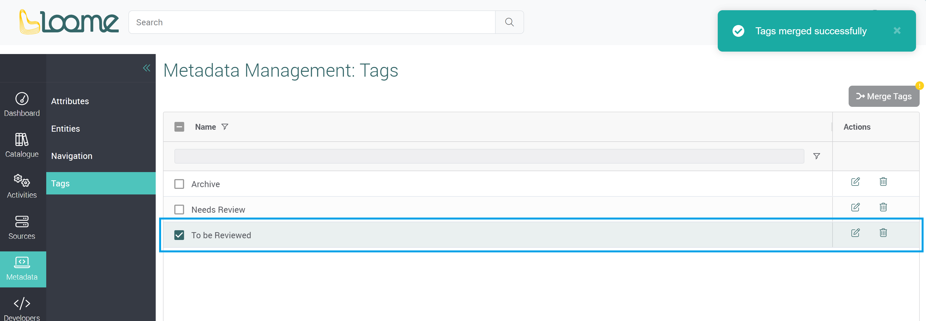 Merge tags
