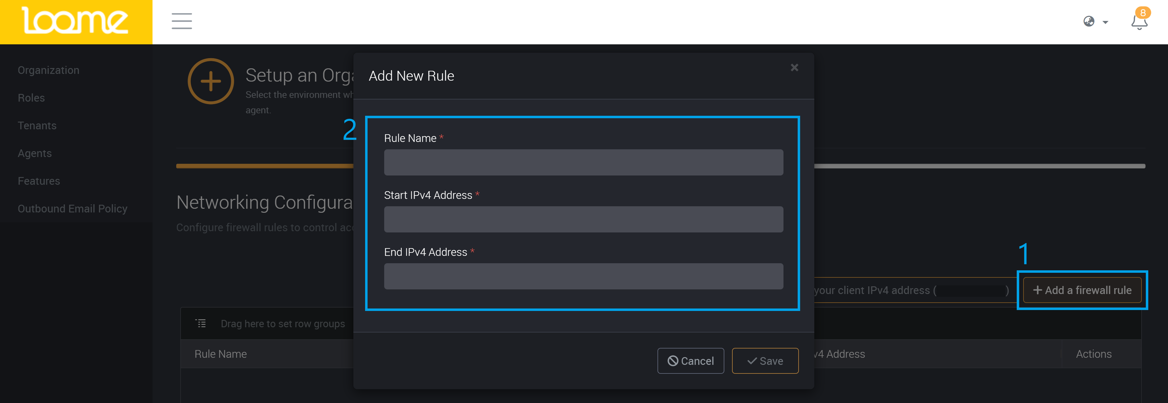 Add firewall rules
